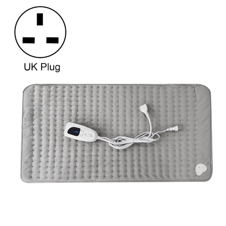 Home Physiotherapy Heating Pad Electric Heating Blanket, Size: 40x30cm, 40x30cm,US Plug, 40x30cm,EU Plug, 40x30cm,AU Plug, 40x30cm,UK Plug — Dark Gray