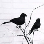 Halloween Decoration Crow Ornaments Simulation Crow — view 3