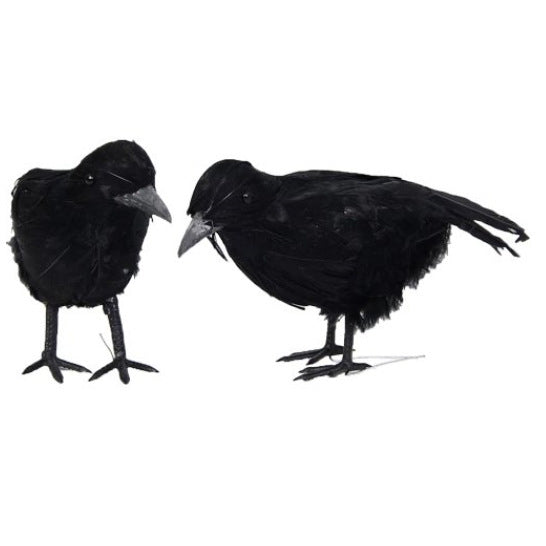 Halloween Decoration Crow Ornaments Simulation Crow — view 4