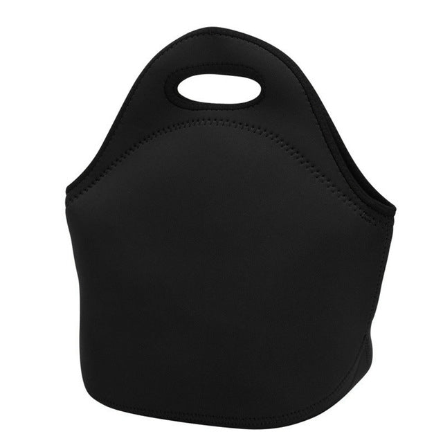 Portable Zipper Handbags Diving Neoprene Lunch Bag — view 6