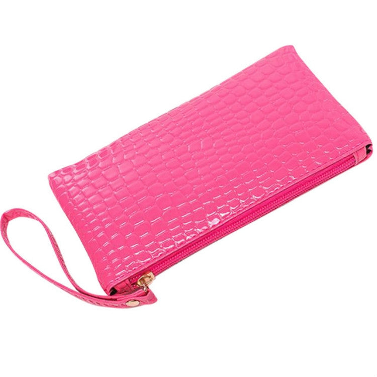 Fashion Long Crocodile Pattern Ladies Clutch Wallet — view 6