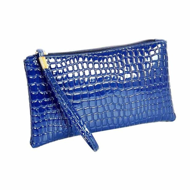 Fashion Long Crocodile Pattern Ladies Clutch Wallet — view 7