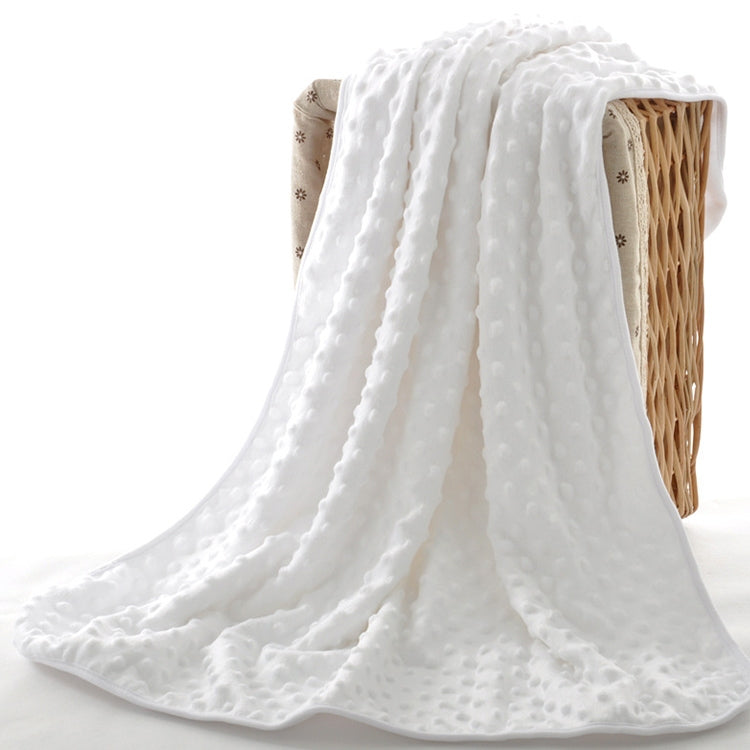 Spring and Autumn Double Layer Baby Knitted Fleece Blanket Bedding — view 8