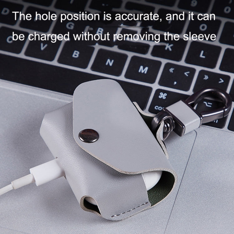Leather Earphones Shockproof Protective Case, For Apple AirPods Pro