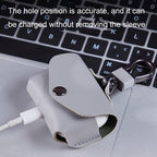 Leather Earphones Shockproof Protective Case, For Apple AirPods Pro