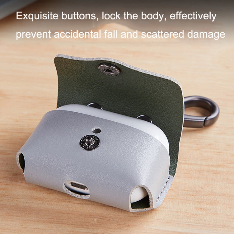 Leather Earphones Shockproof Protective Case, For Apple AirPods Pro