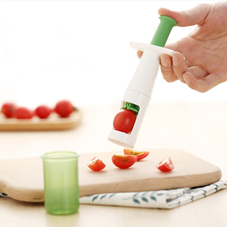 ORGANBOO Cherry Slicer Fruit Vegetable Cutter Multifunctional Grape Tomato Slicers Kitchen Gadgets