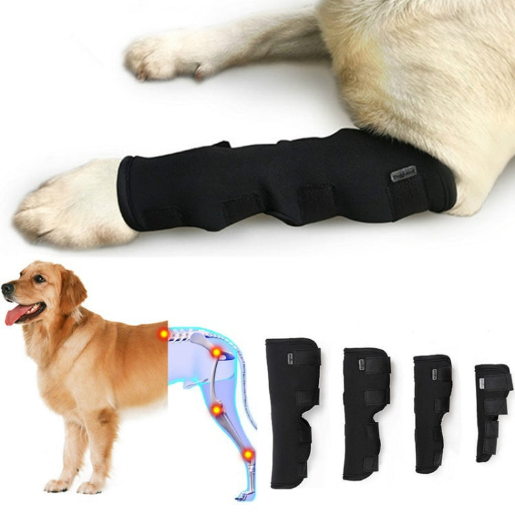 DogLemi PD60041 Dog Hock Brace Pet Supportive Rear Dog Compression Leg Joint Wrap Protects Wounds and Injury — view 9