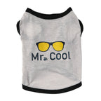 2 PCS Pet Cothing Dog Cat Spring and Summer Thin Cute Vest — XS