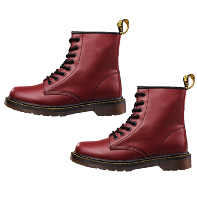 Martin Boots Plus Velvet Couple Tooling Boots