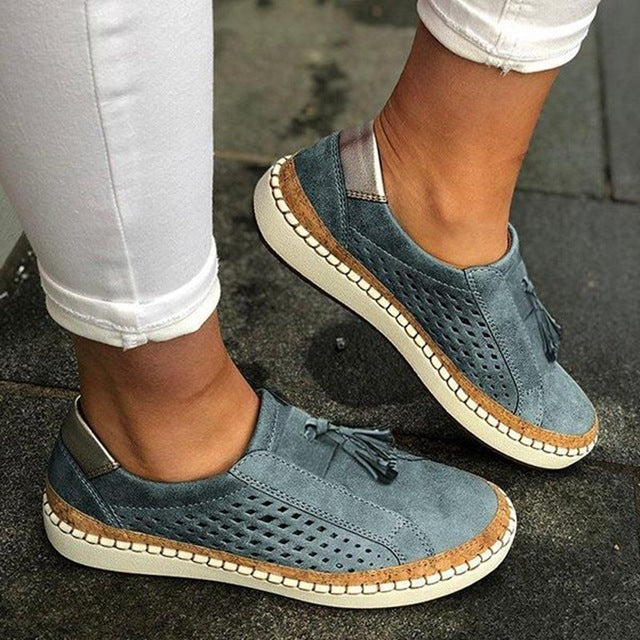 Breathable Sneakers Women Flats — view 16