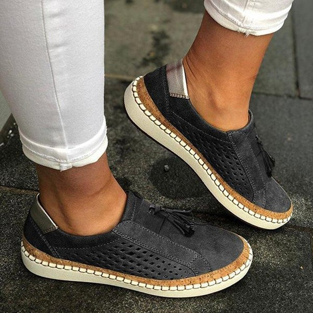 Breathable Sneakers Women Flats — view 21