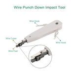 Three-purpose Network Cable Clamp Tester Hand Tool Set Home Network Repair Kit — view 4
