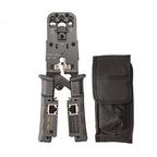 Multifunctional 4P8P6P Three-purpose Tester Ratchet Type Network Tool Squeeze Crimping Wire Network Pliers