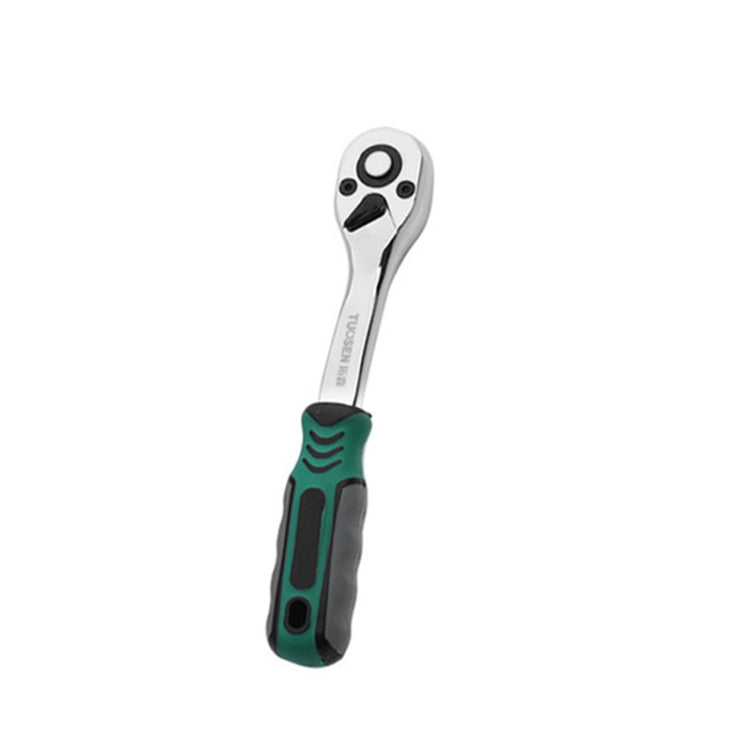 TUOSEN Quick-release Socket Wrench Curved Handle Ratchet Spanner