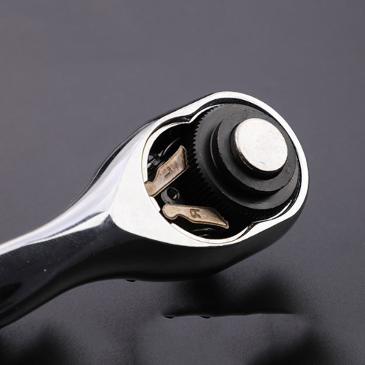 TUOSEN Quick-release Socket Wrench Curved Handle Ratchet Spanner