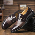 Men Summer Hole Shoe Slip-on Dress Business Shoes — 42