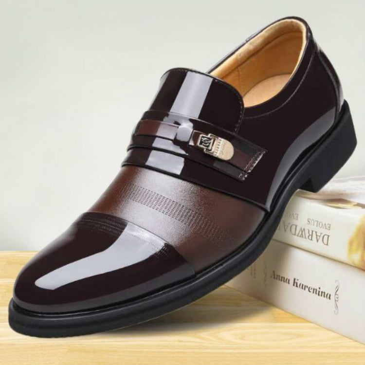 Men Summer Hole Shoe Slip-on Dress Business Shoes — view 26