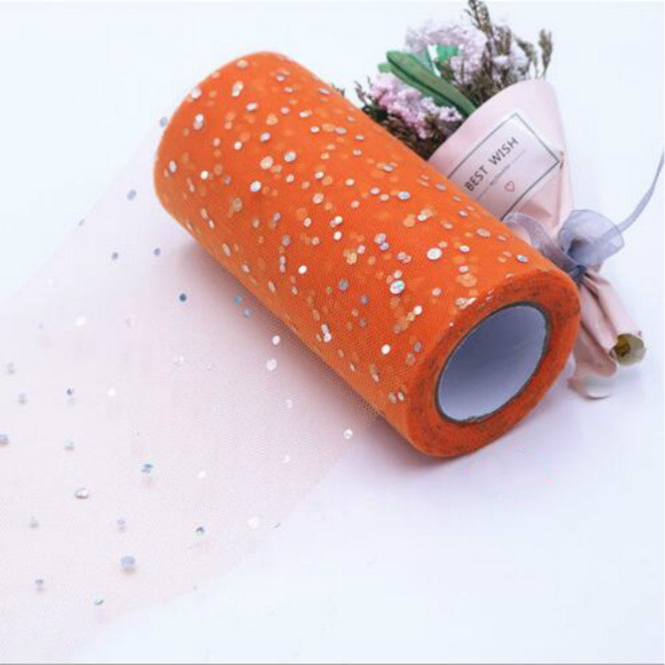 Tulle Roll 25 Yards 13cm Organza Laser Crafts Wedding Decoration Tulle Birthday Party Supplies — TBD0419813601P
