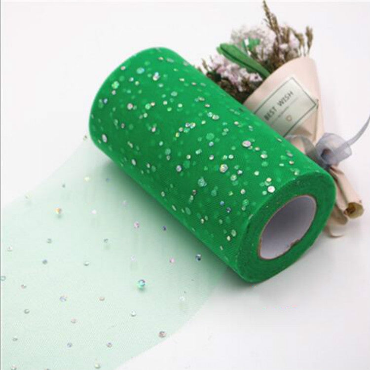 Tulle Roll 25 Yards 13cm Organza Laser Crafts Wedding Decoration Tulle Birthday Party Supplies — view 20