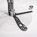 Multi-functional Drawing Ruler Creative Drawing Tool Magnetic Compass Ruler