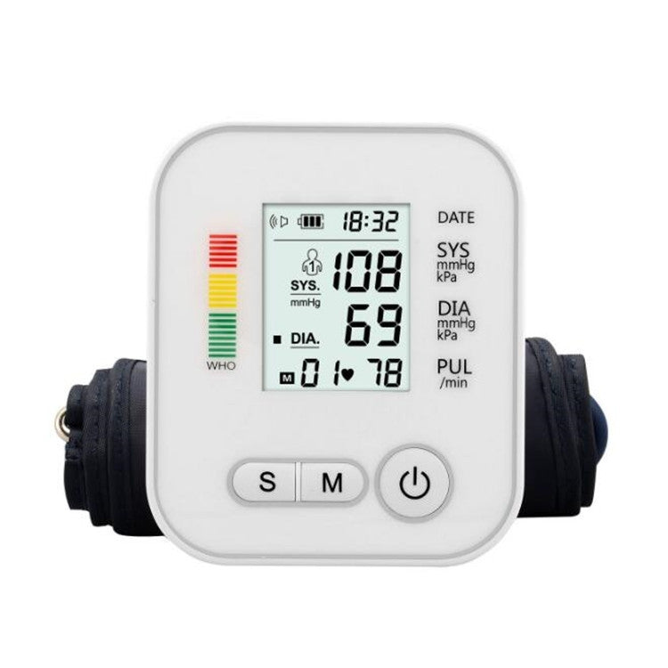 SZKIA RAK283 Arm Type Home Electronic Automatic Hypertension Measuring Instrument Sphygmomanometer — view 7