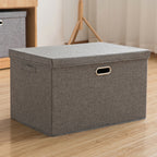 Household Clothes Storage Box Fabric Foldable Debris Storage Box Toy Storage Box, Size: