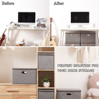 Household Clothes Storage Box Fabric Foldable Debris Storage Box Toy Storage Box, Size: — L 44x29x30cm