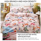4pcs / Set Printing Bedding Set Bed Sheet Pillowcases Cover — view 4