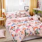 4pcs / Set Printing Bedding Set Bed Sheet Pillowcases Cover — view 7