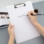 Simple File Board Folder Student Writing Board Paper Clip Restaurant Menu Folder
