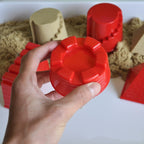 4 PCS Children Educational Toys Castle Molds Play Sand Tools