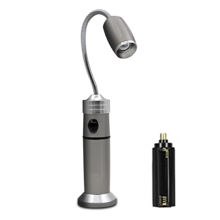 Multi-functional with Magnet Charging Rotary Zoom Turn Work Light Glare Flashlight