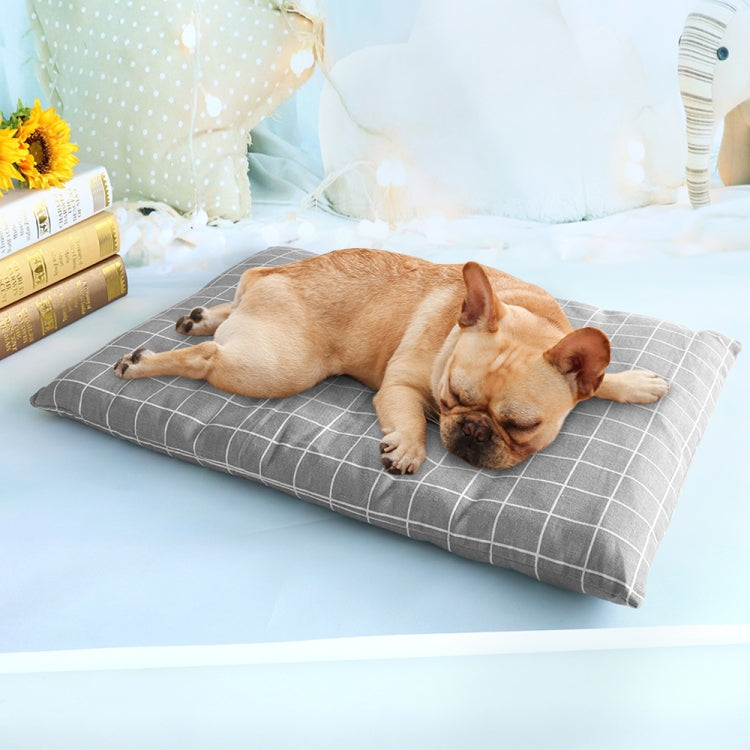 Winter Thick Warm Pet Sleeping Mat Cat Dog Sleeping Bed — S