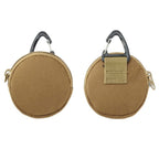 Camping Portable Storage Bag Triangle Buckle Case Waist Pack Small Wallet — Waist Pack Small Wallet