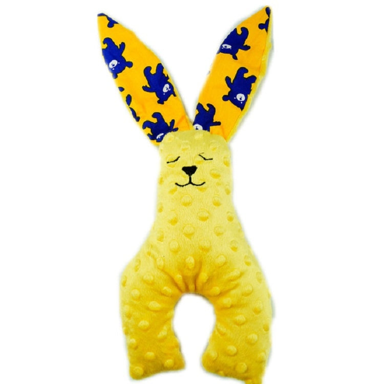 Cute Rabbit Plush Toy Baby Sleep Comfort Toy Children Gift — Cherry Red