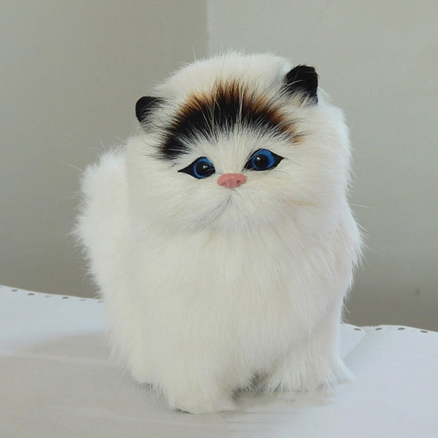 Simulation Animal Model Simulation Plush Cat Toy Will Be Called Cat — view 8