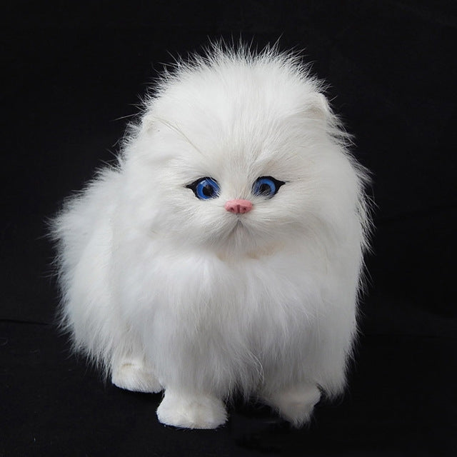 Simulation Animal Model Simulation Plush Cat Toy Will Be Called Cat — view 9
