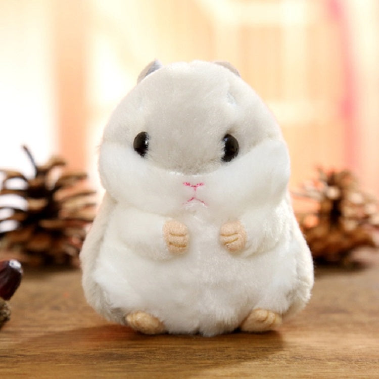 Cute Hamster Keychain Bag Pendant Plush Doll — view 7