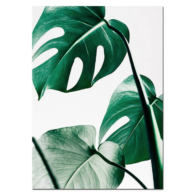 Plant Leaf English Letter Art Posters Prints Art Wall Pictures without Frame — 21×30cm