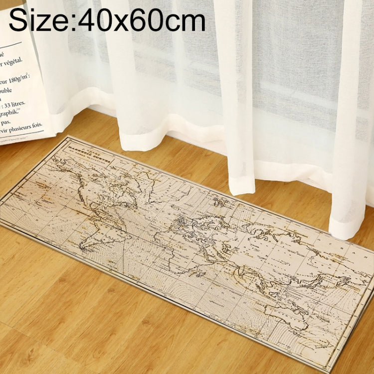 World Map Carpets Rug Bedroom Kids Baby Play Crawling Mat Memory Foam Area Rugs Carpet — Africa Map