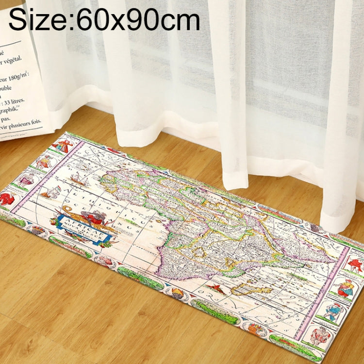 World Map Carpets Rug Bedroom Kids Baby Play Crawling Mat Memory Foam Area Rugs Carpet — view 26