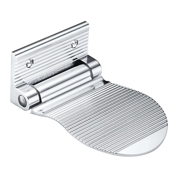 Wall Mounted Aluminium Alloy Bathroom Shower Foot Rest Footstool — view 12