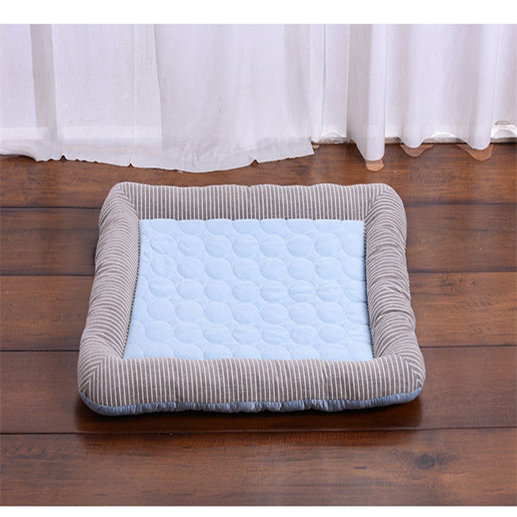 Summer Ice Silk Nest Pads Small and Medium-sized Multifunctional Cool Pet Nest Dog Cat Pad — view 8
