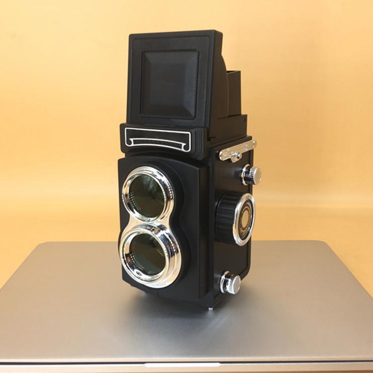 Double Reflex Camera Model Retro Camera Props Decorations Handheld Camera Model