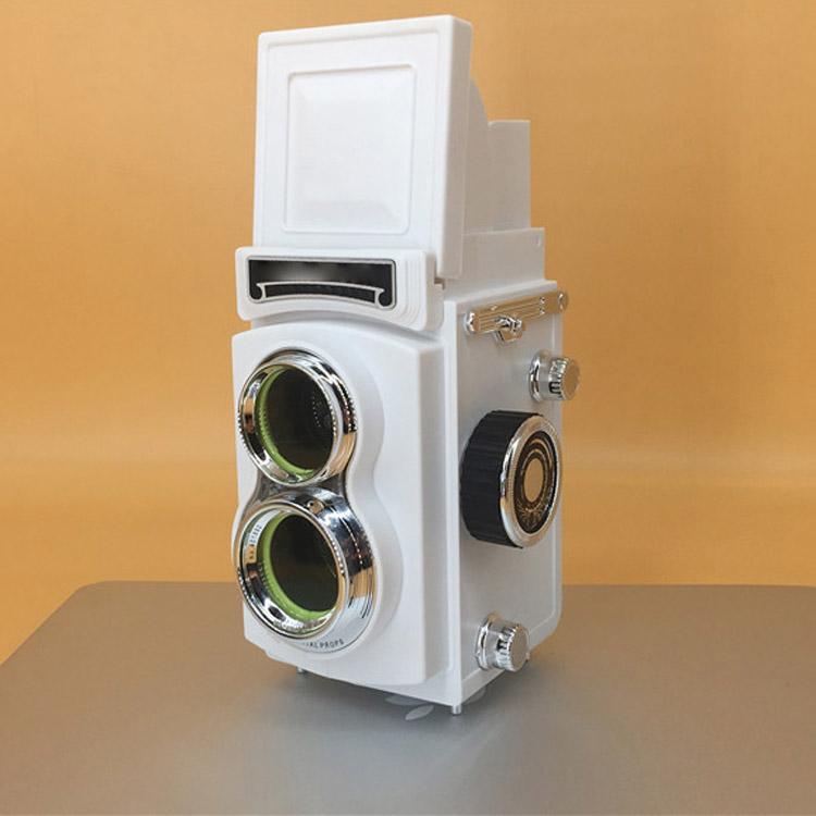 Double Reflex Camera Model Retro Camera Props Decorations Handheld Camera Model