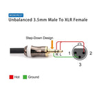 3.5mm To Caron Male Sound Card Microphone Audio Cable — view 12