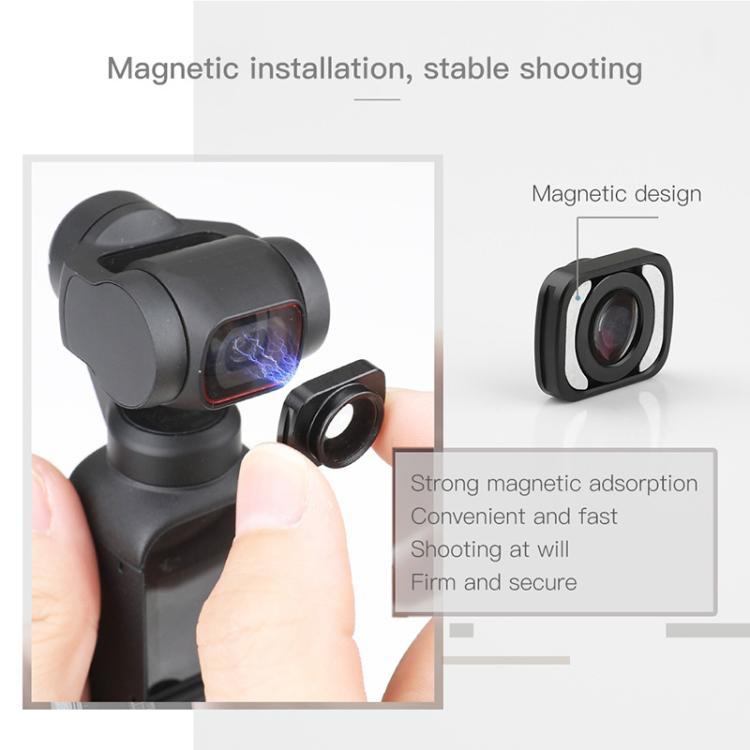 Original Magnetic Interface Augmenting Lens for DJI Pocket 2 / Osmo Pocket — view 5