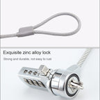 Four Digit Computer Lock Notebook Universal Anti-theft Password Lock — view 6