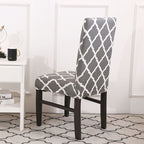 Universal Simple Stretch Chair Cover — Coffee